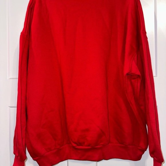 Vtg 90s Collared “ugly” embroidered Christmas sweatshirt sz 2X NWT granny core - Picture 3 of 6